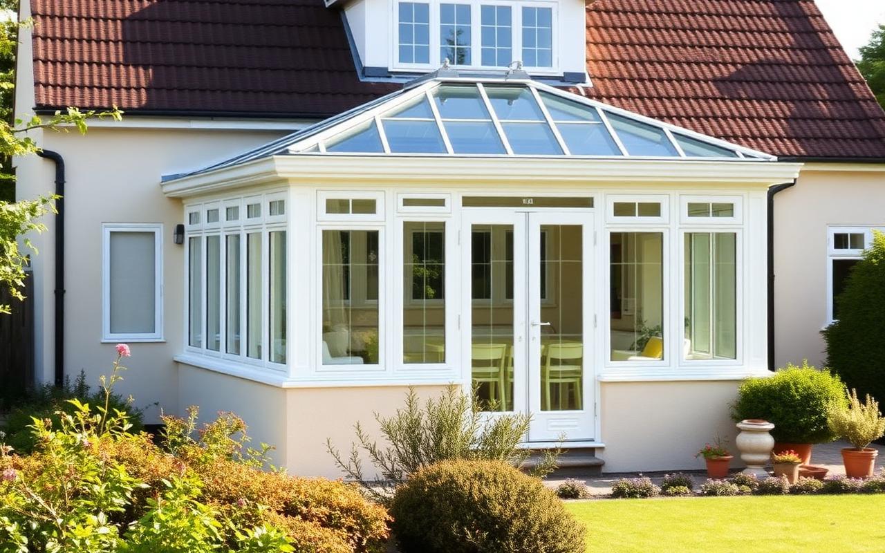 Orangeri-tilbygg — Orangery extension
