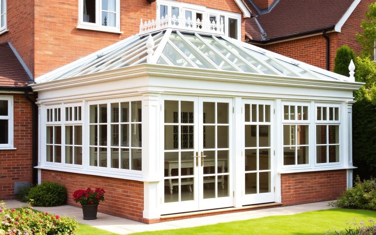 Klassisk vinterhage — Classic conservatory
